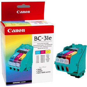 Canon BC-31e Cyan, Magenta, Yellow Ink Cartridge - 4609A002