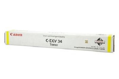 Canon EXV-34 Yellow Toner Cartridge - 3785B002