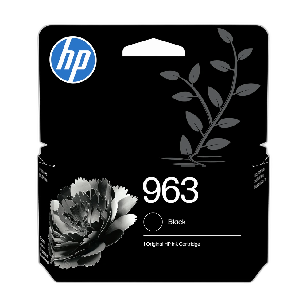 HP 963 Black Ink Cartridge - 3JA26AE