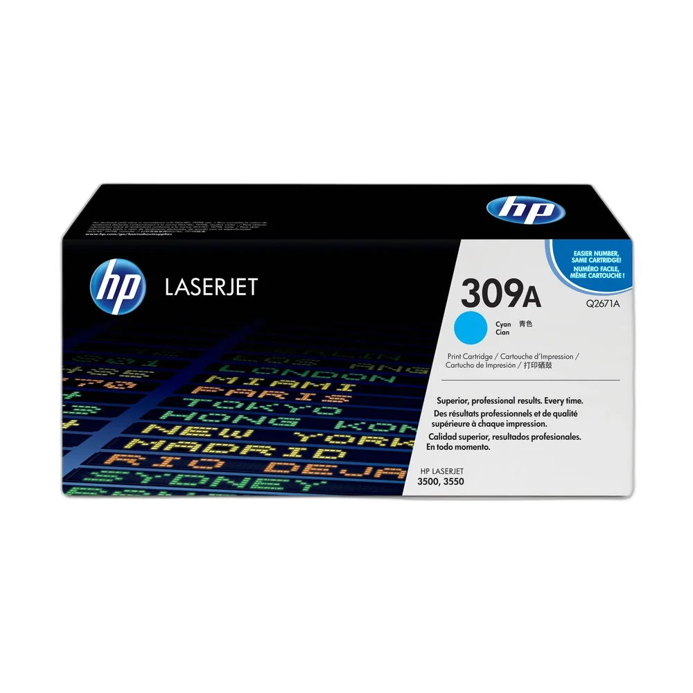 HP 309A Cyan Toner Cartridge - Q2671A