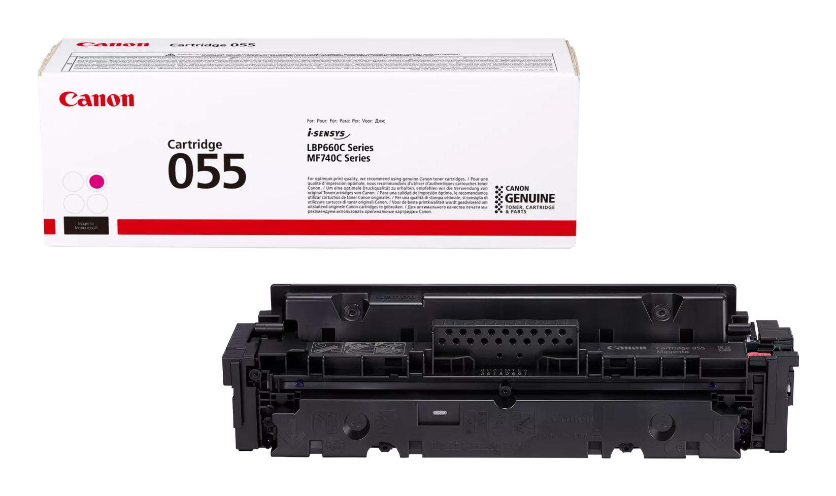Canon 055 Magenta Toner Cartridge - 3014C002