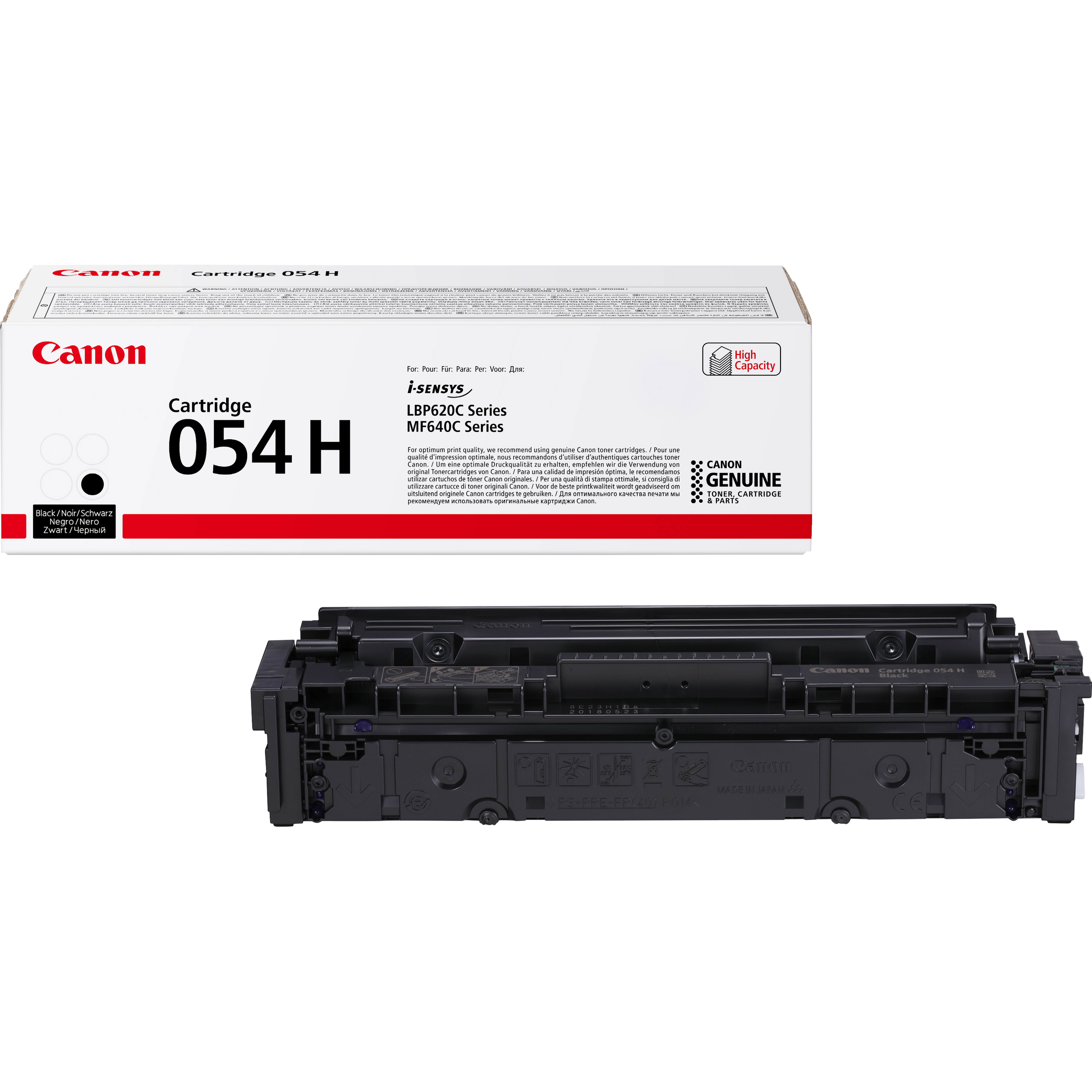 Canon 054 Black High Yield Toner Cartridge - 3028C002
