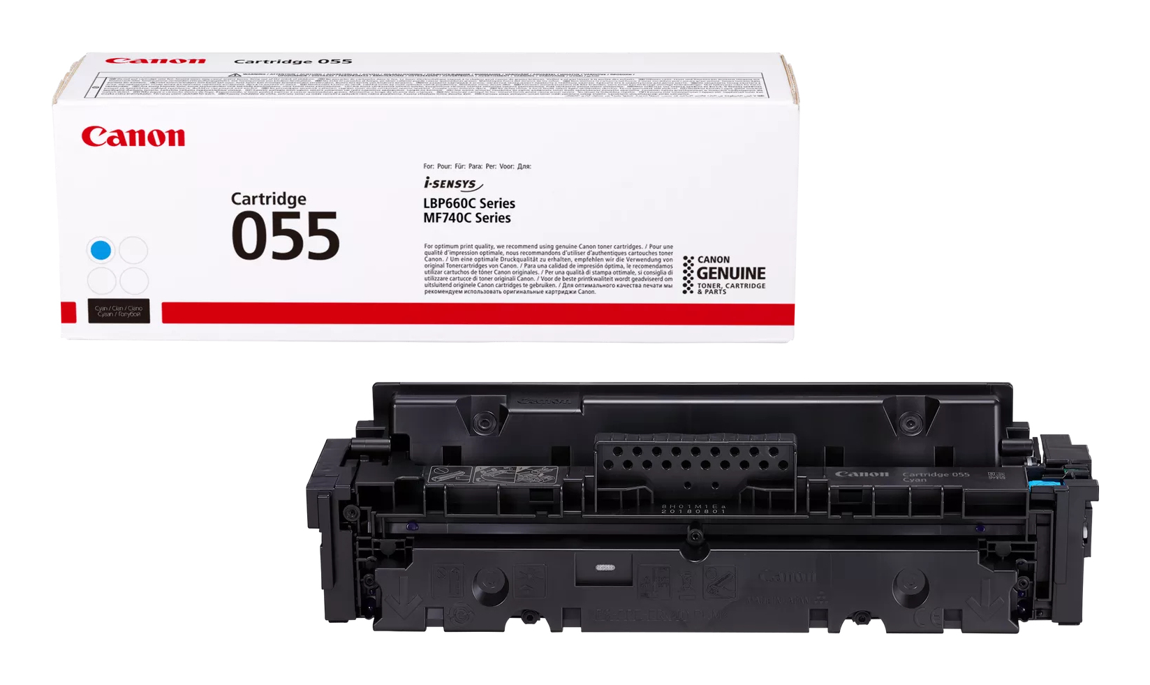 Canon 055 Cyan Toner Cartridge - 3015C002