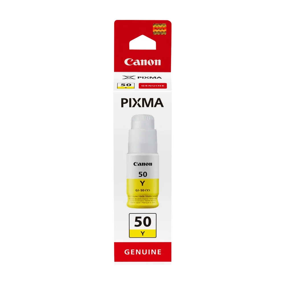 Canon GI-50 Yellow Ink Bottle - 3405C001