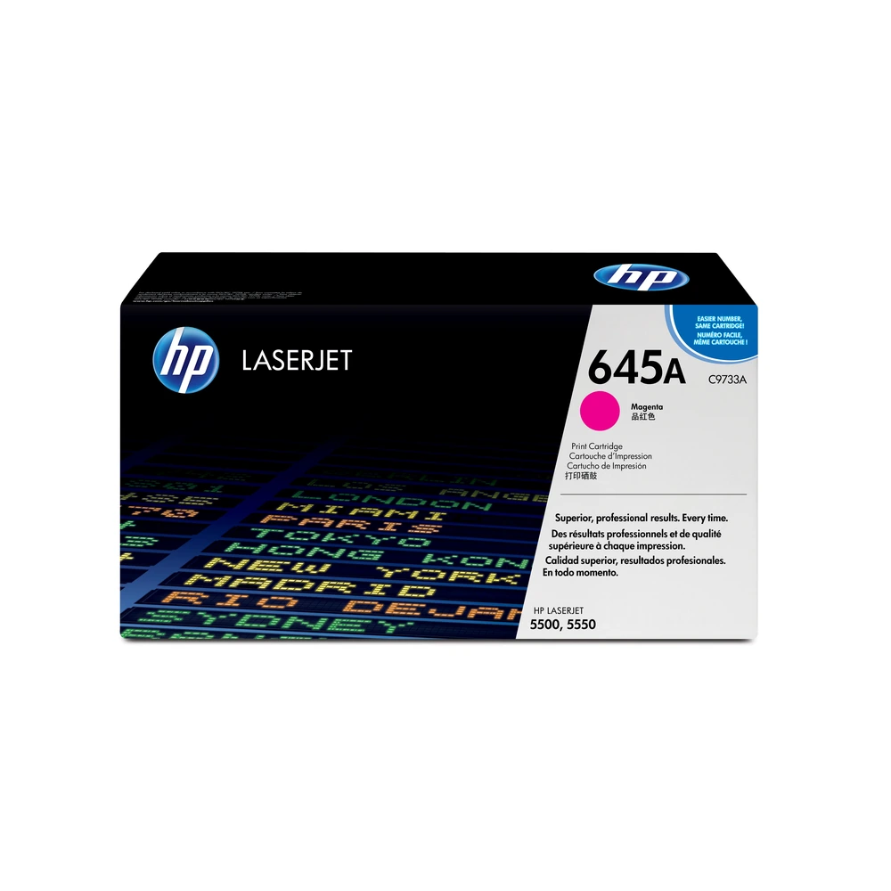 HP 645A Magenta Toner Cartridge - C9733A