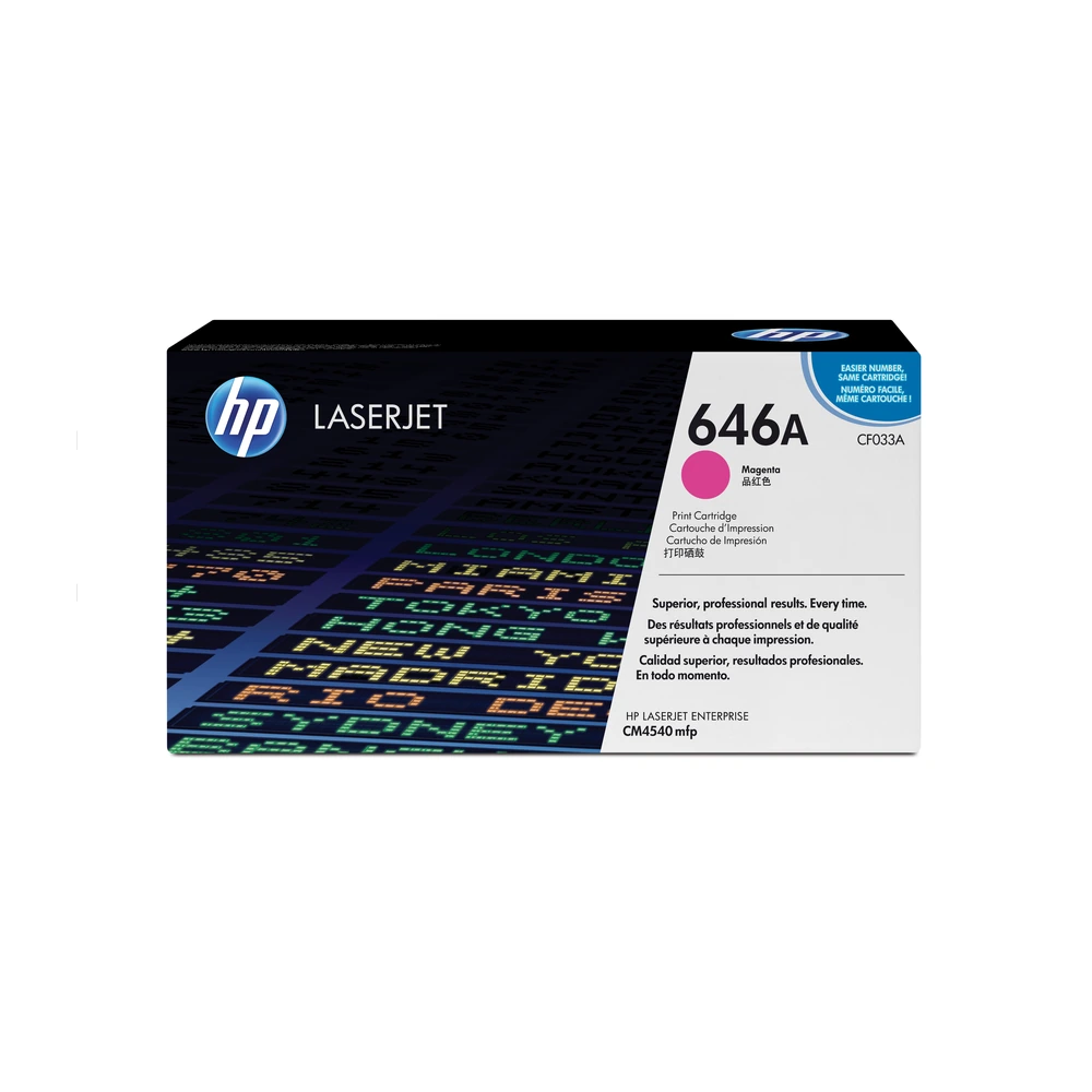 HP 646A Magenta Toner Cartridge - CF033A