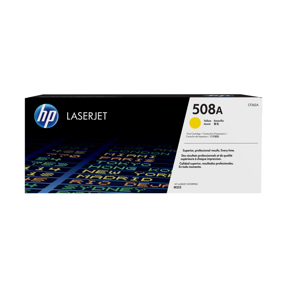 HP 508A Yellow Toner Cartridge - CF362A