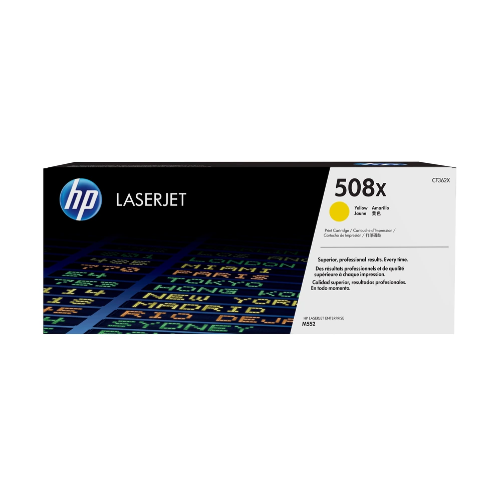 HP 508X Yellow Toner Cartridge - CF362X