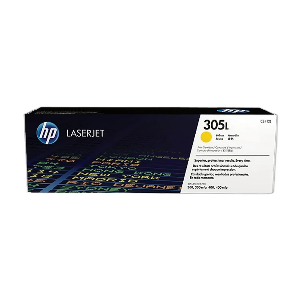 HP 305L Yellow Toner Cartridge - CE412L