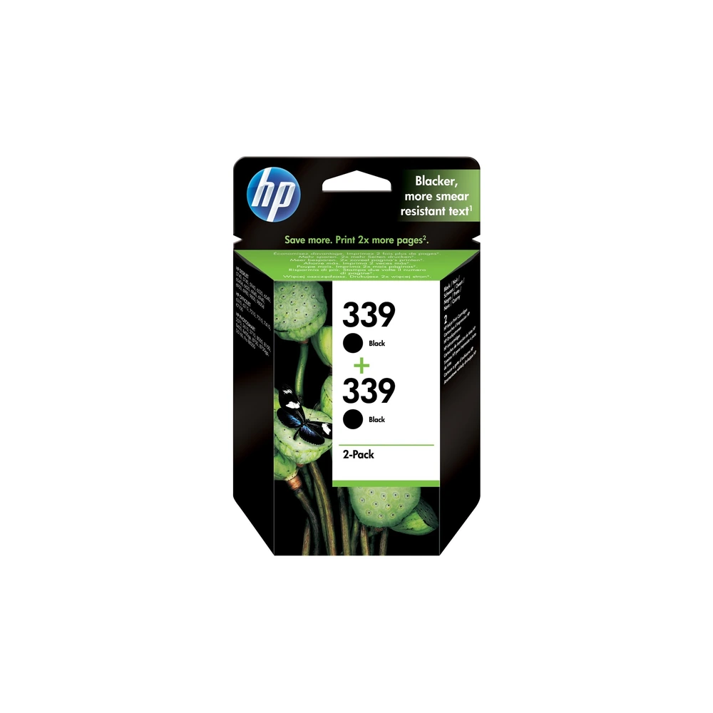 HP 339 Black Twin Pack - C9504EE