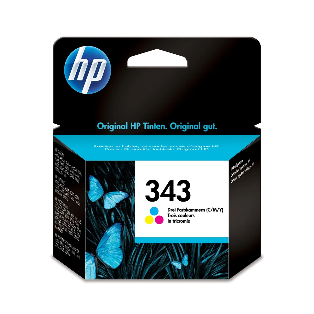 HP 343 Tri-Colour Ink Cartridge - C8766EE