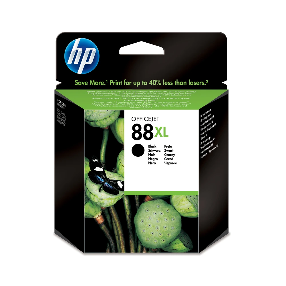 HP 88XL Black Ink Cartridge - C9396AE