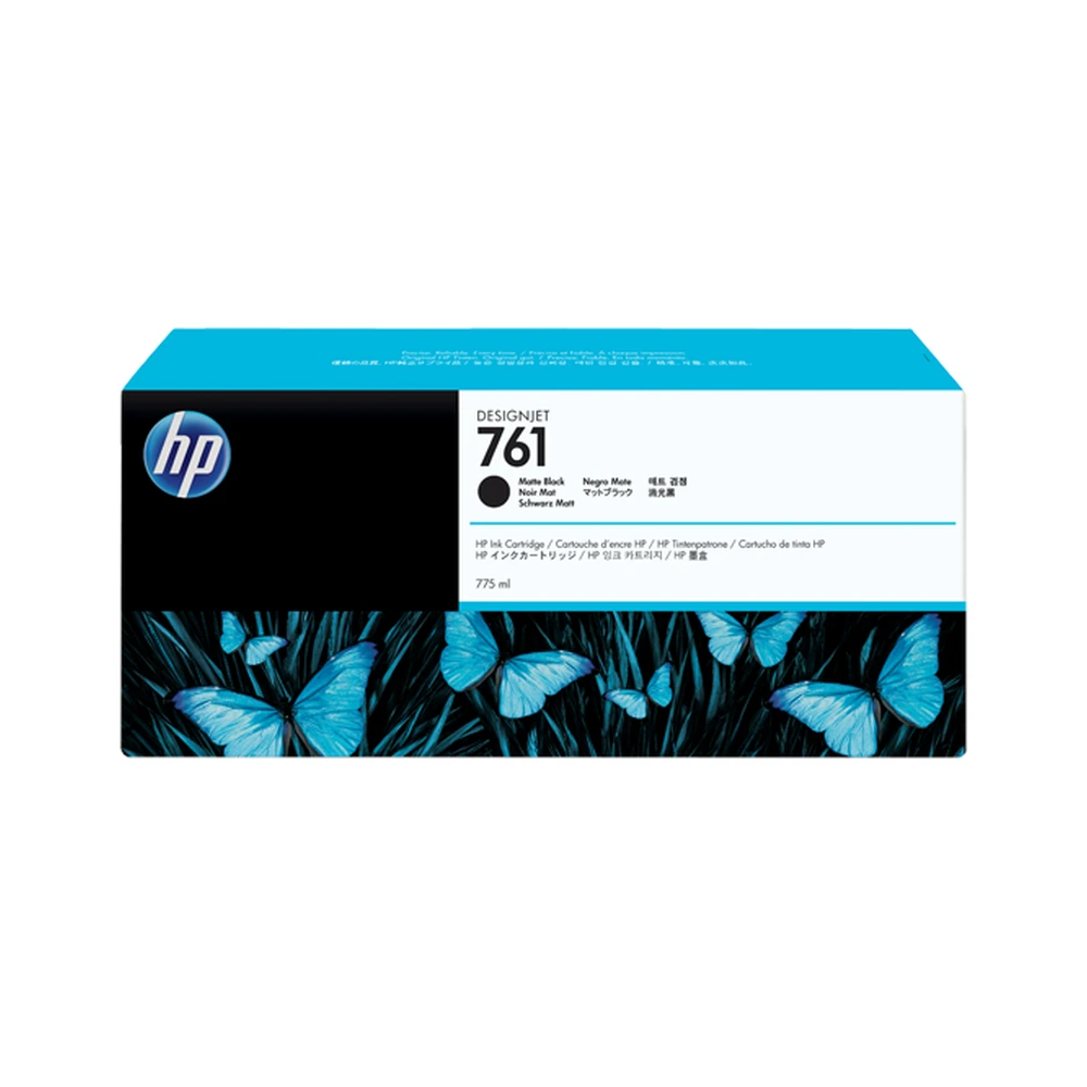 HP 761 Matte Black Ink Cartridge - CM997A