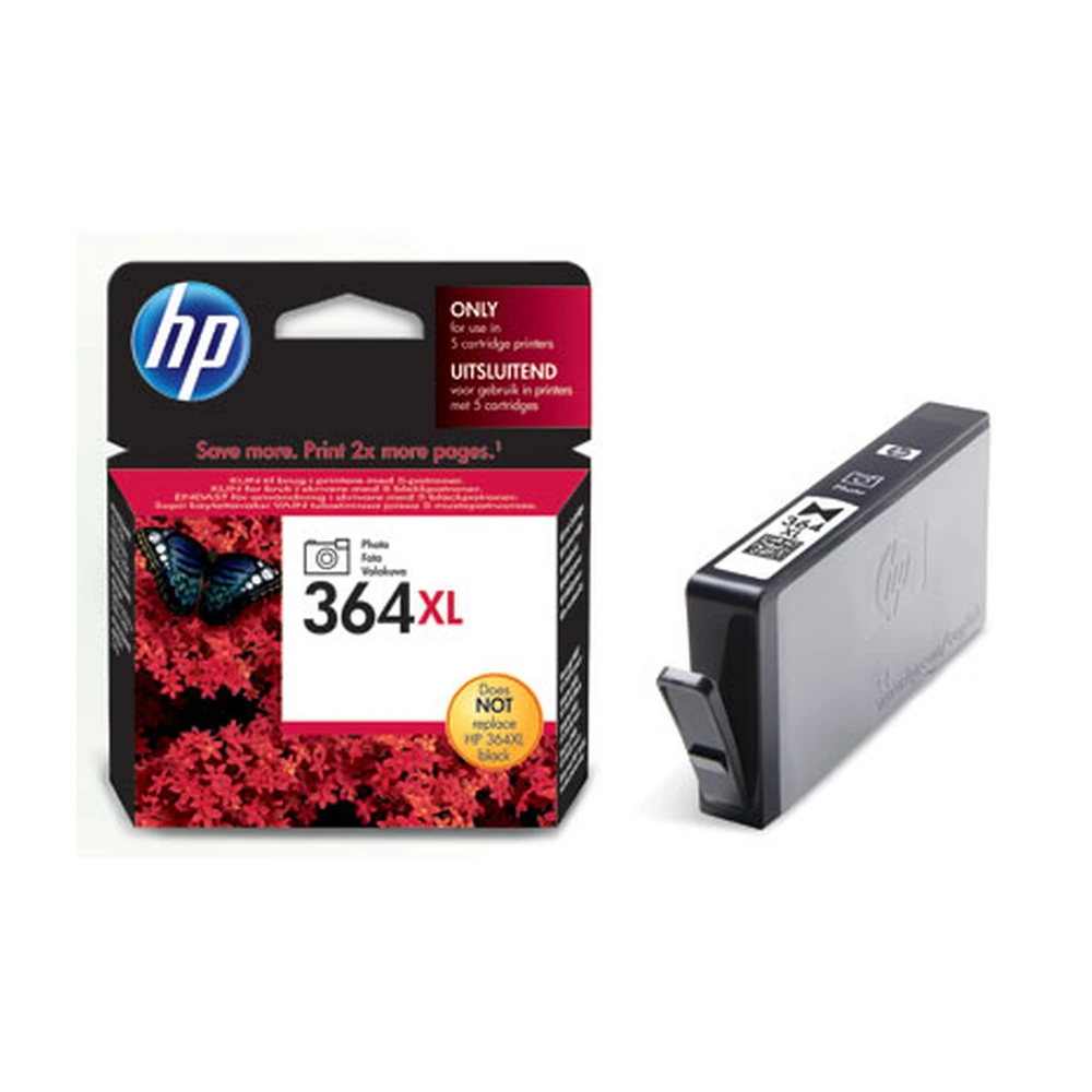 HP 364XL Photo Black Ink Cartridge - CB322EE