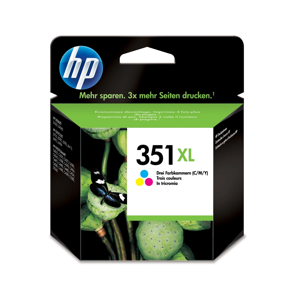 HP 351XL Tri-Colour Ink Cartridge - CB338EE