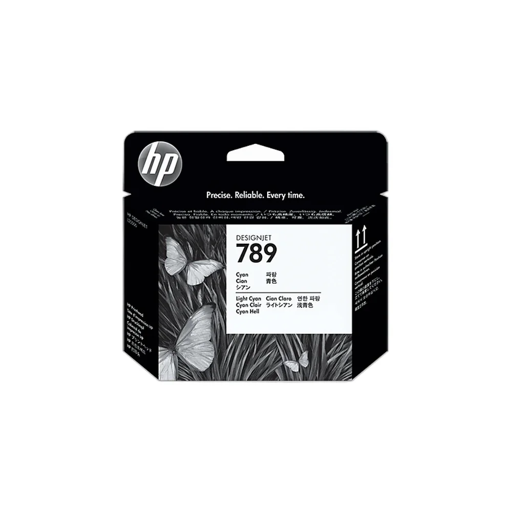 HP 789 Cyan, Light Cyan Printhead - CH613A