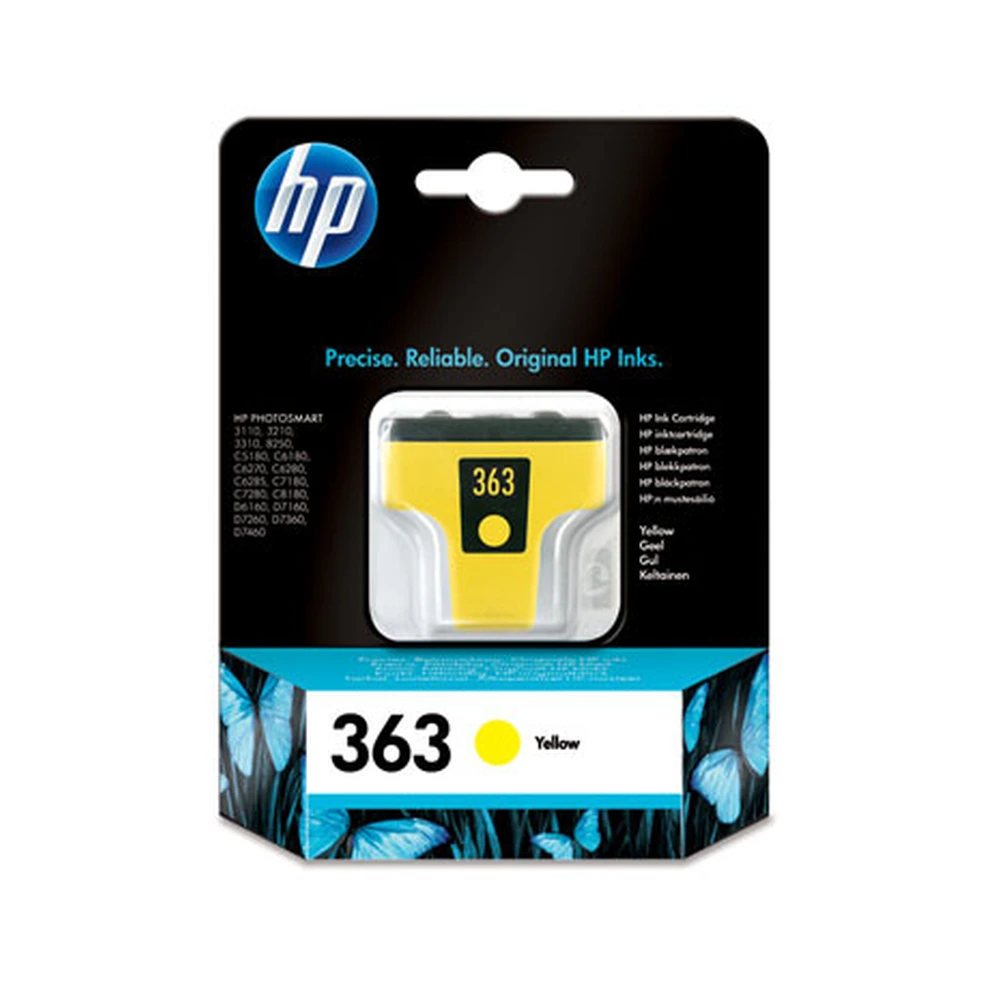 HP 363 Yellow Ink Cartridge - C8773EE