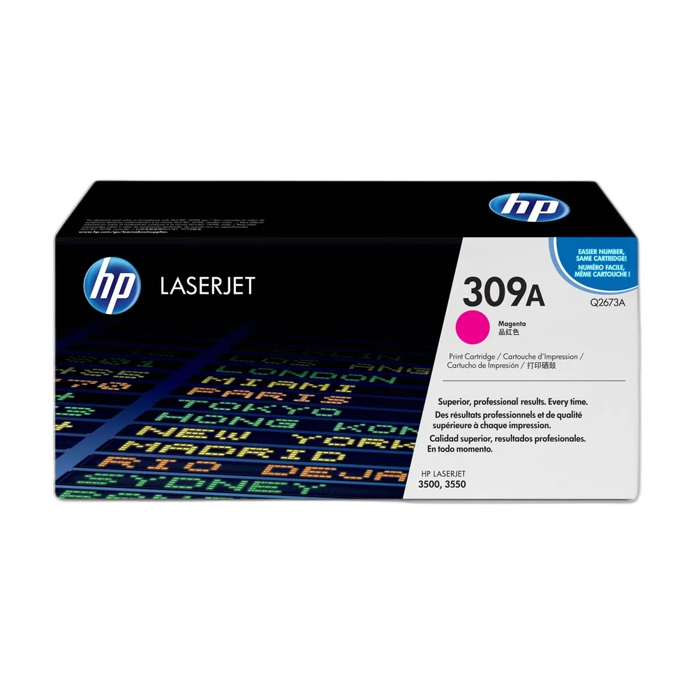 HP 309A Magenta Toner Cartridge - Q2673A