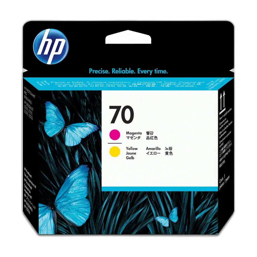 HP 70 Magenta, Yellow Printhead - C9406A
