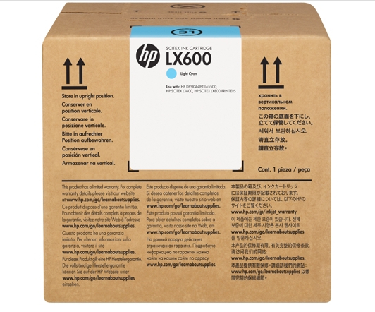HP LX600 Light Cyan Ink Cartridge - CC589A