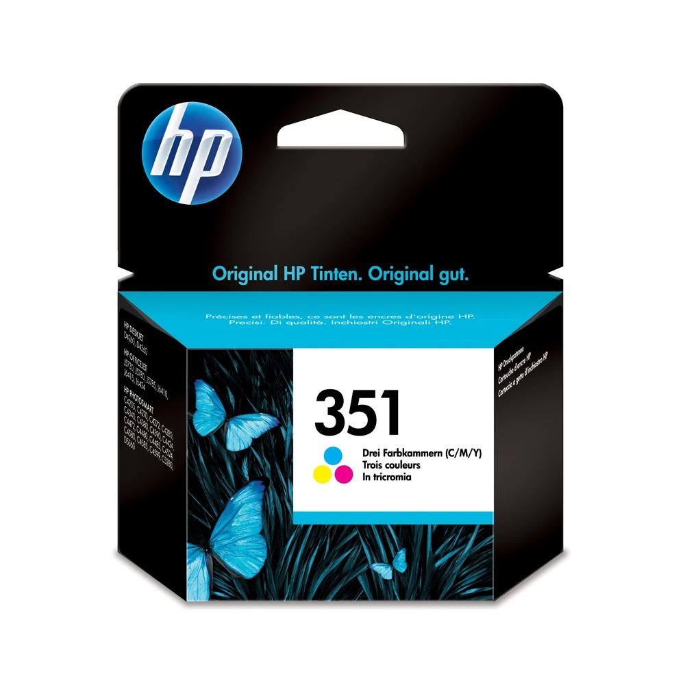 HP 351 Tri-Colour Ink Cartridge - CB337EE