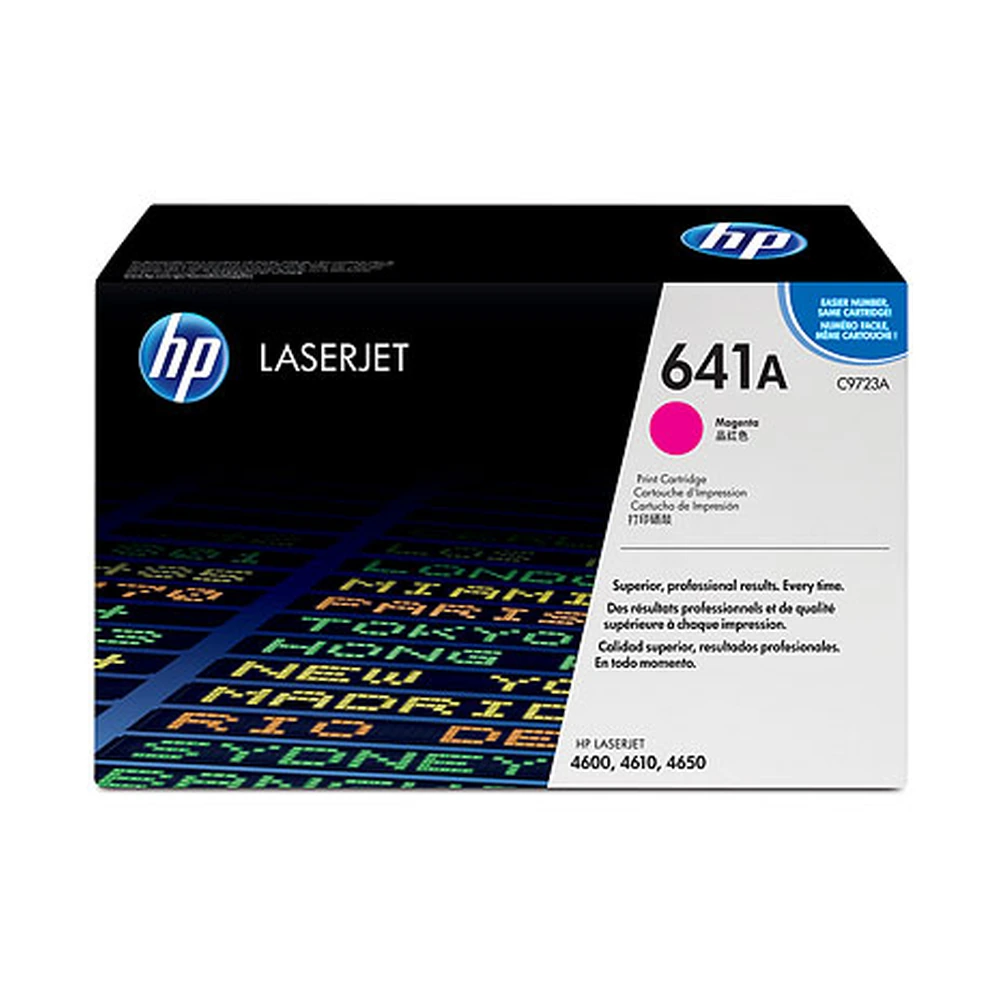 HP 641A Magenta Toner Cartridge - C9723A