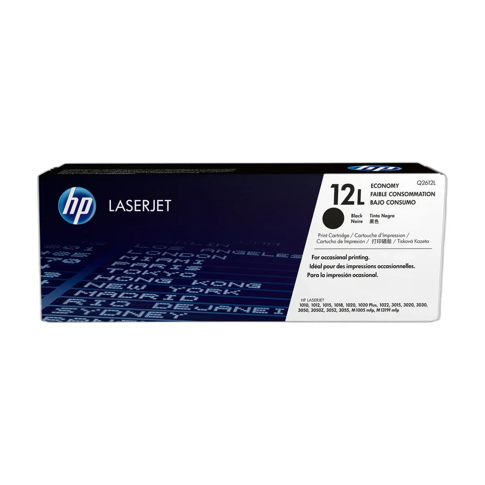 HP 12L Black Toner Cartridge - Q2612L