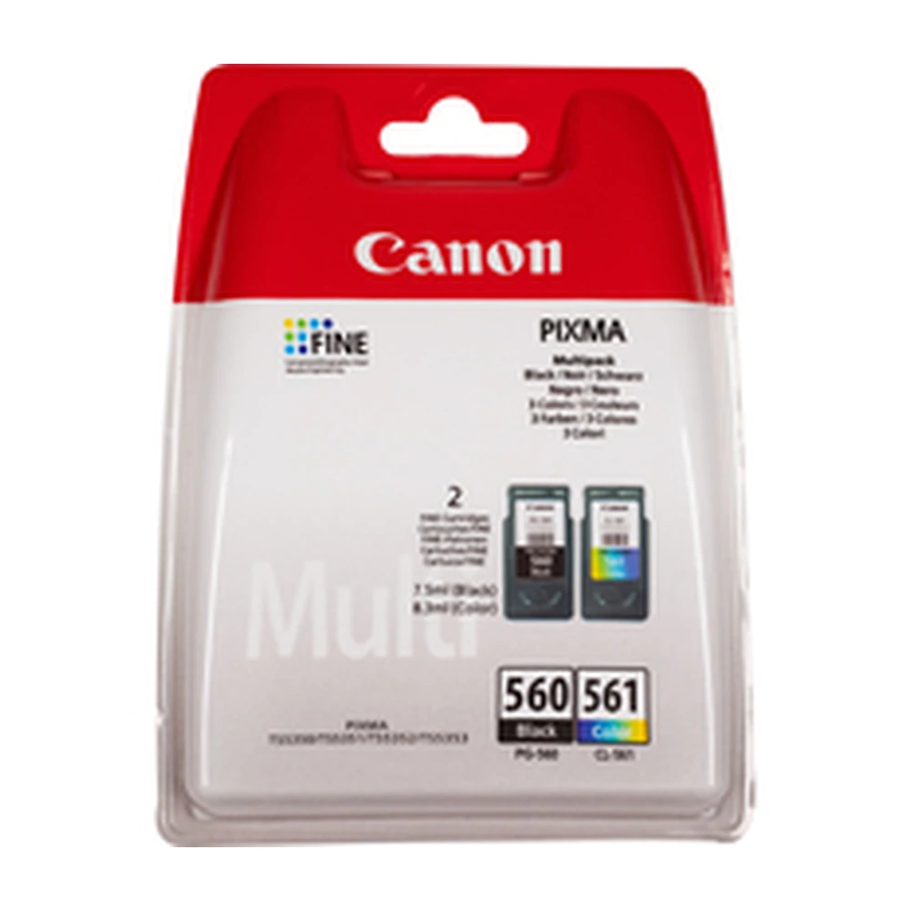 Canon PG-560 + CL-561 Ink Cartridge Multipack - 3713C006