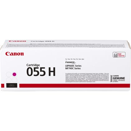 Canon 055H Magenta Toner Cartridge - 3018C004