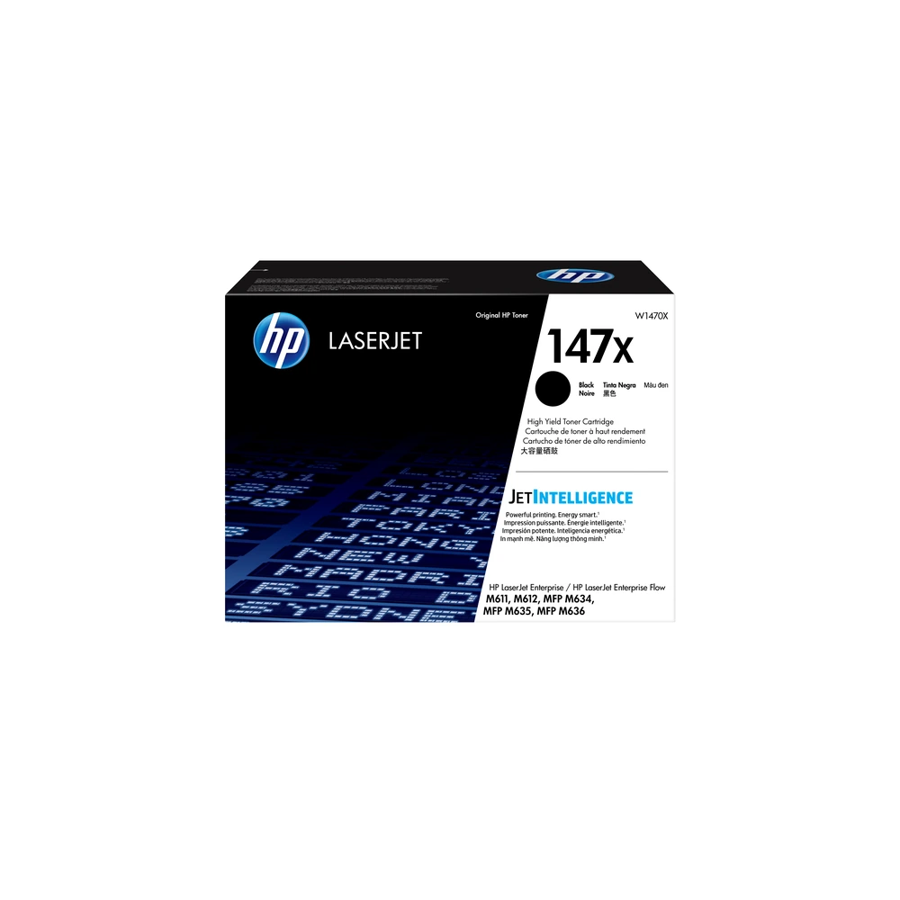 HP 147X Black Toner Cartridge - W1470X