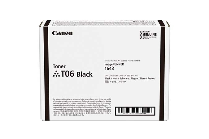 Canon T06 Black Toner Cartridge - 3526C002