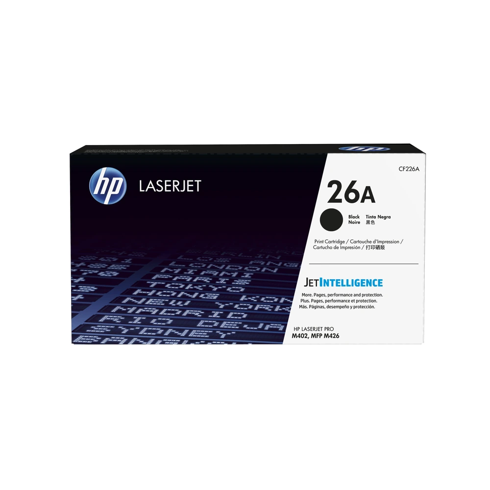 HP 26A Black Toner Cartridge 5-Pack - CF226AX5