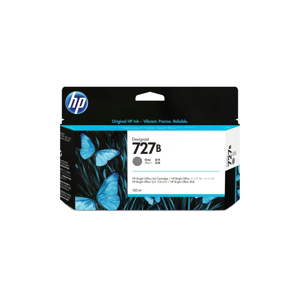 HP 727B Grey Ink Cartridge - 3WX15A