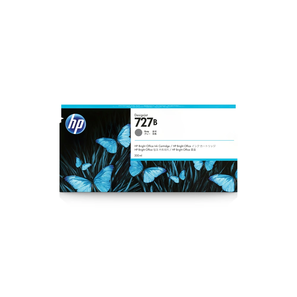 HP 727B Grey Ink Cartridge - 3WX21A