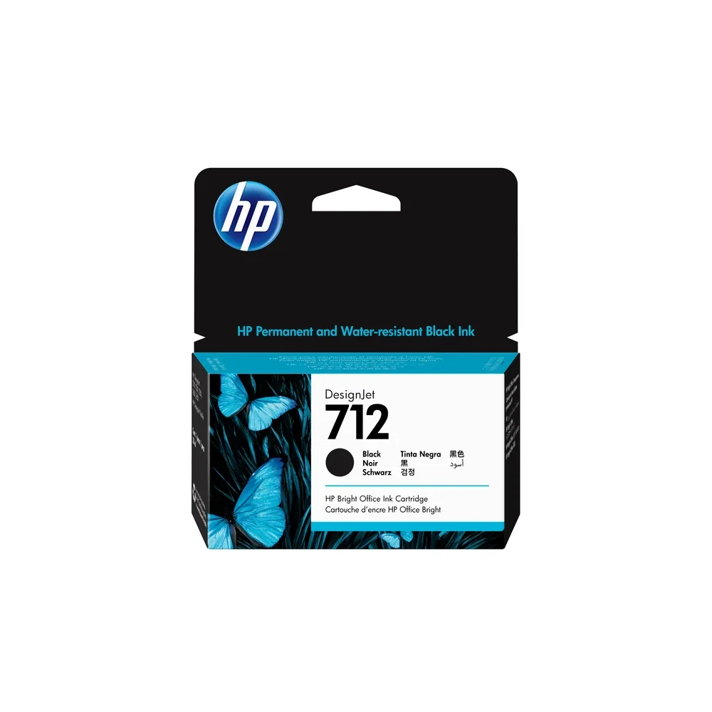 HP 38 Black Ink Cartridge - 3ED70A