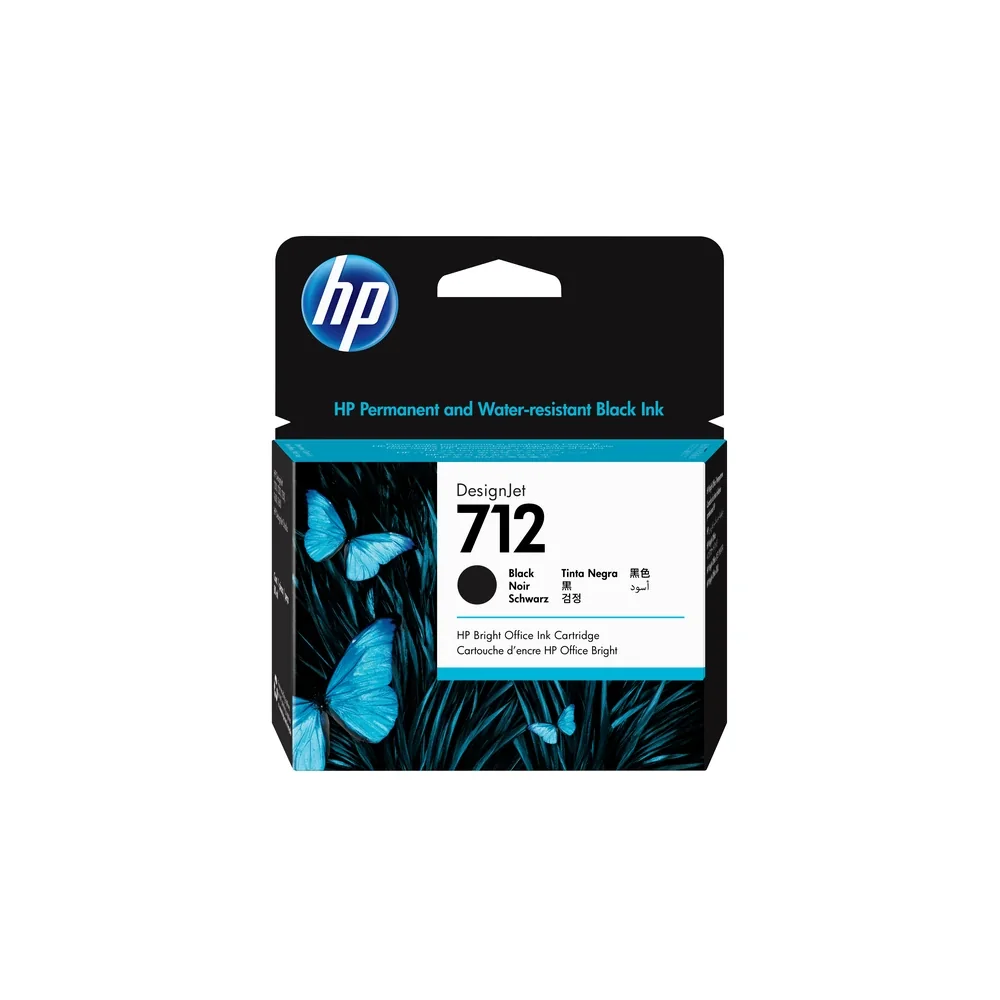 HP 80 Black High Capacity Ink Cartridge - 3ED71A