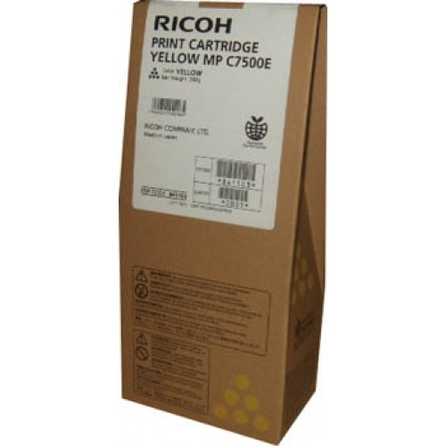 Ricoh MPC6000/7500E Yellow Toner Cartridge - 841399
