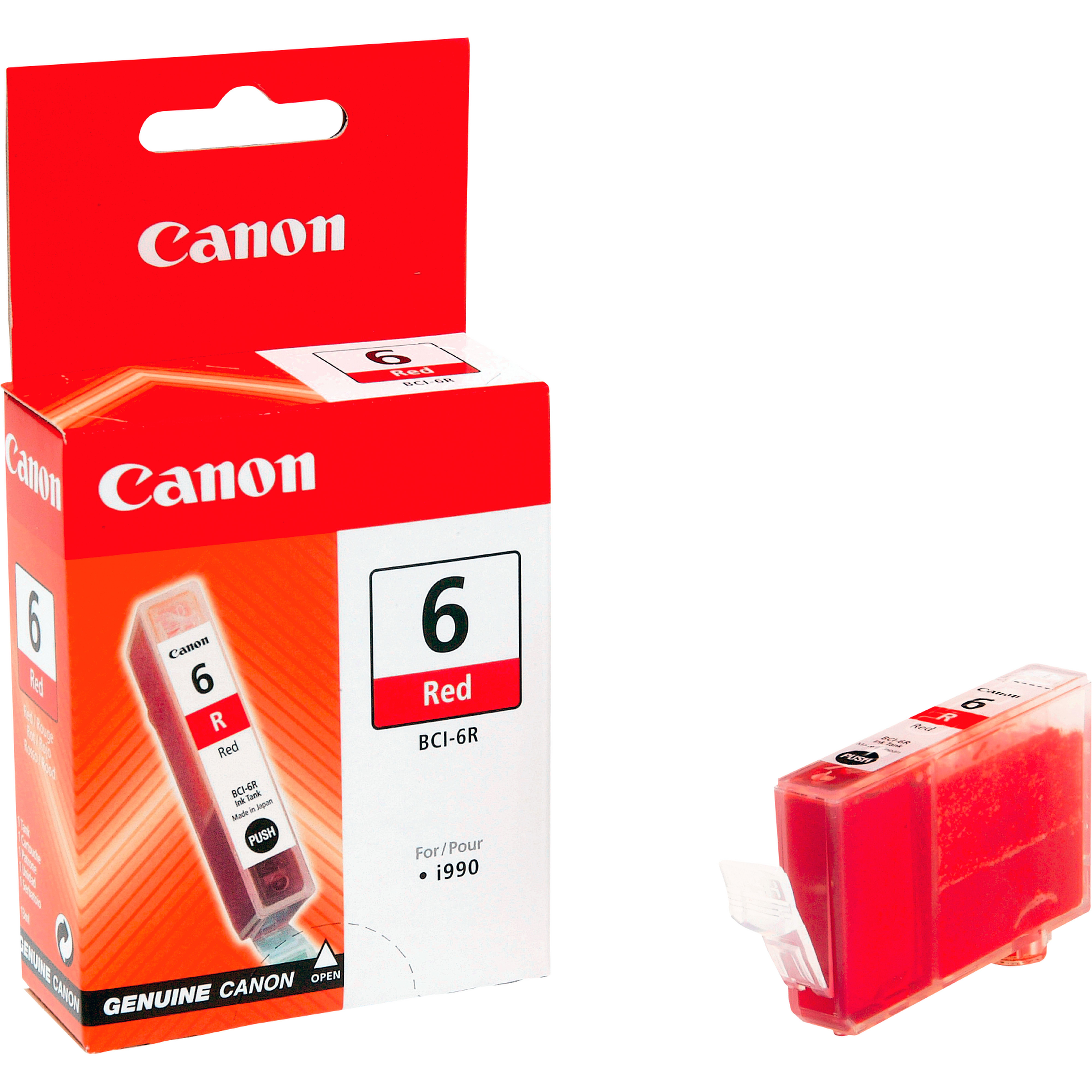 Canon BCI-6 Red Ink Cartridge - 8891A002
