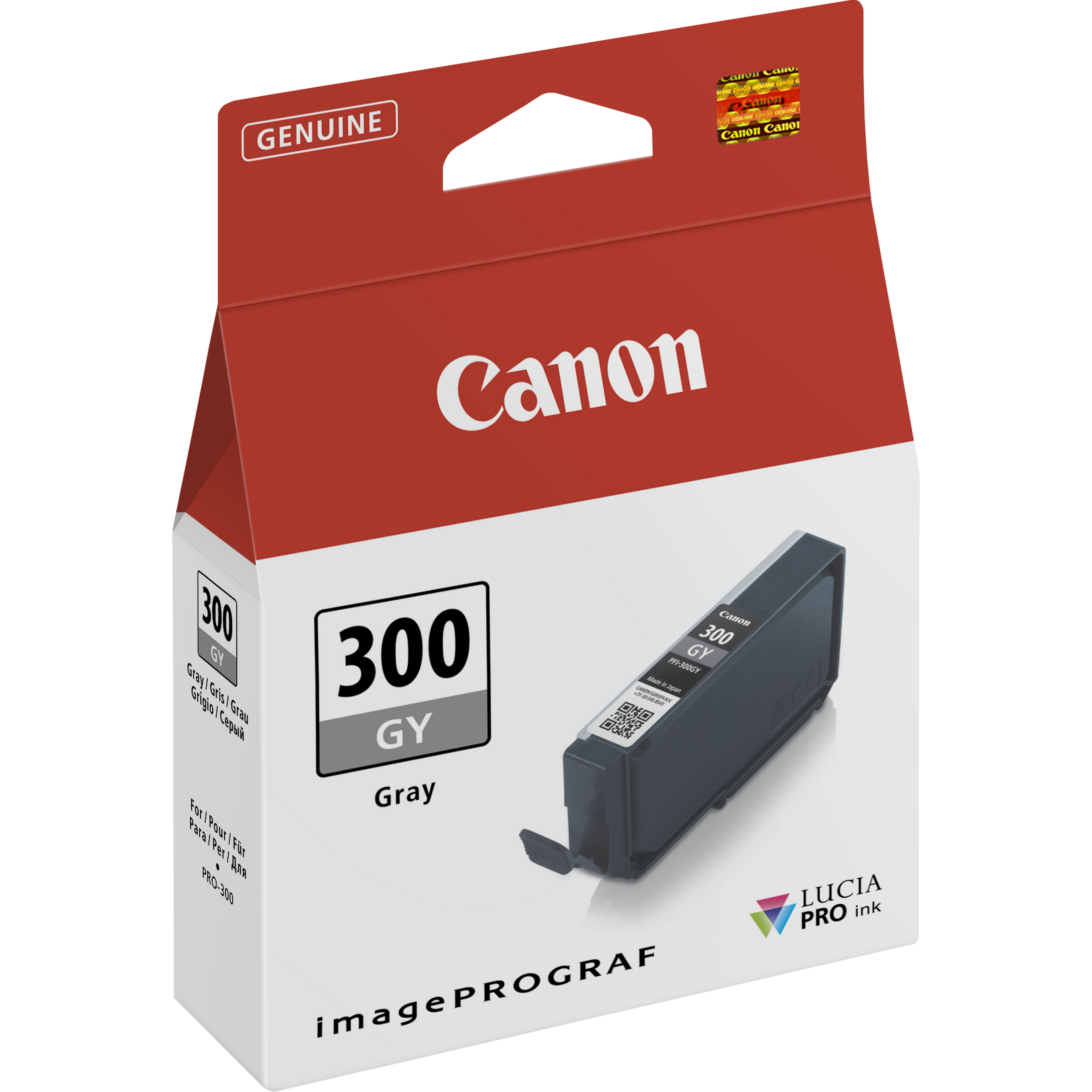 Canon PFI-300 Grey Ink Cartridge - 4200C001