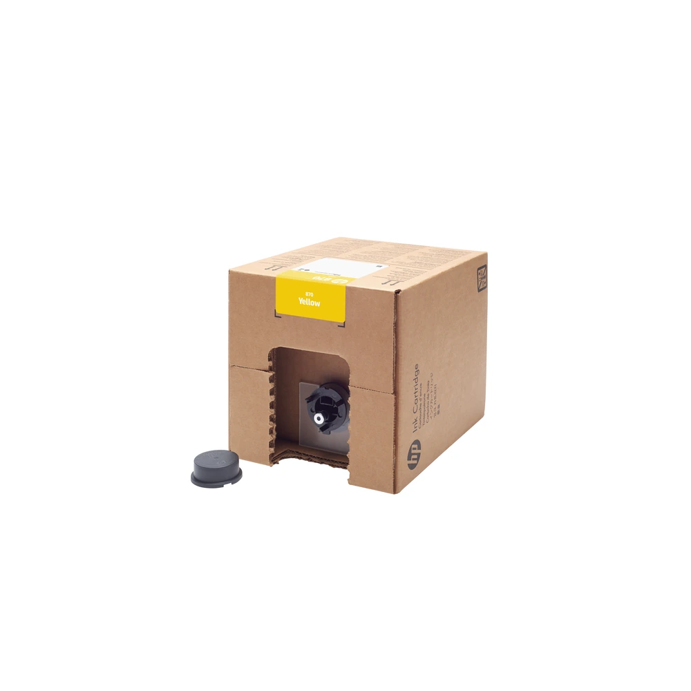 HP 870 Yellow Ink Cartridge - 1XA92A