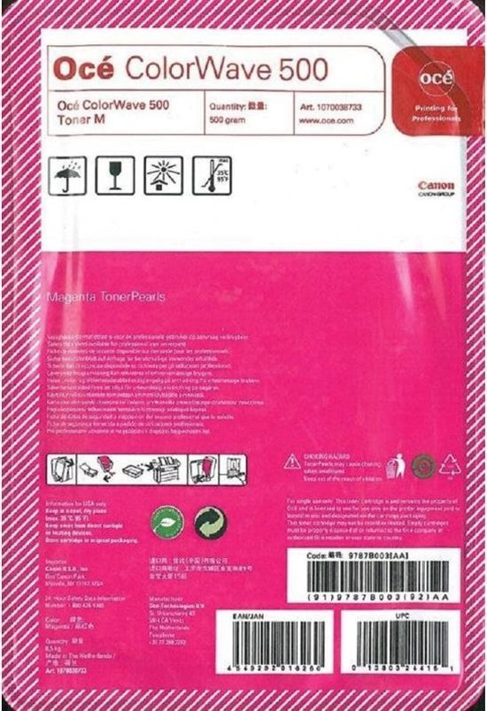Canon OCE Magenta Toner Cartridge - 9787B005
