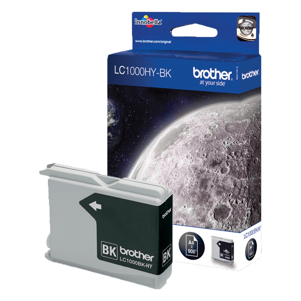 Brother LC1000 Black Ink Cartridge - LC1000HYBK