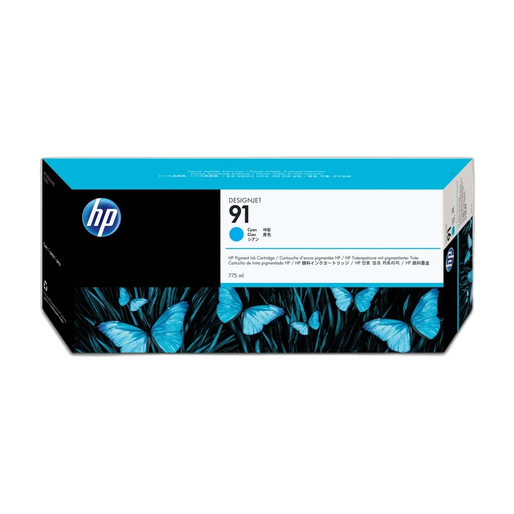 HP 91 Cyan Ink Cartridge - C9467A