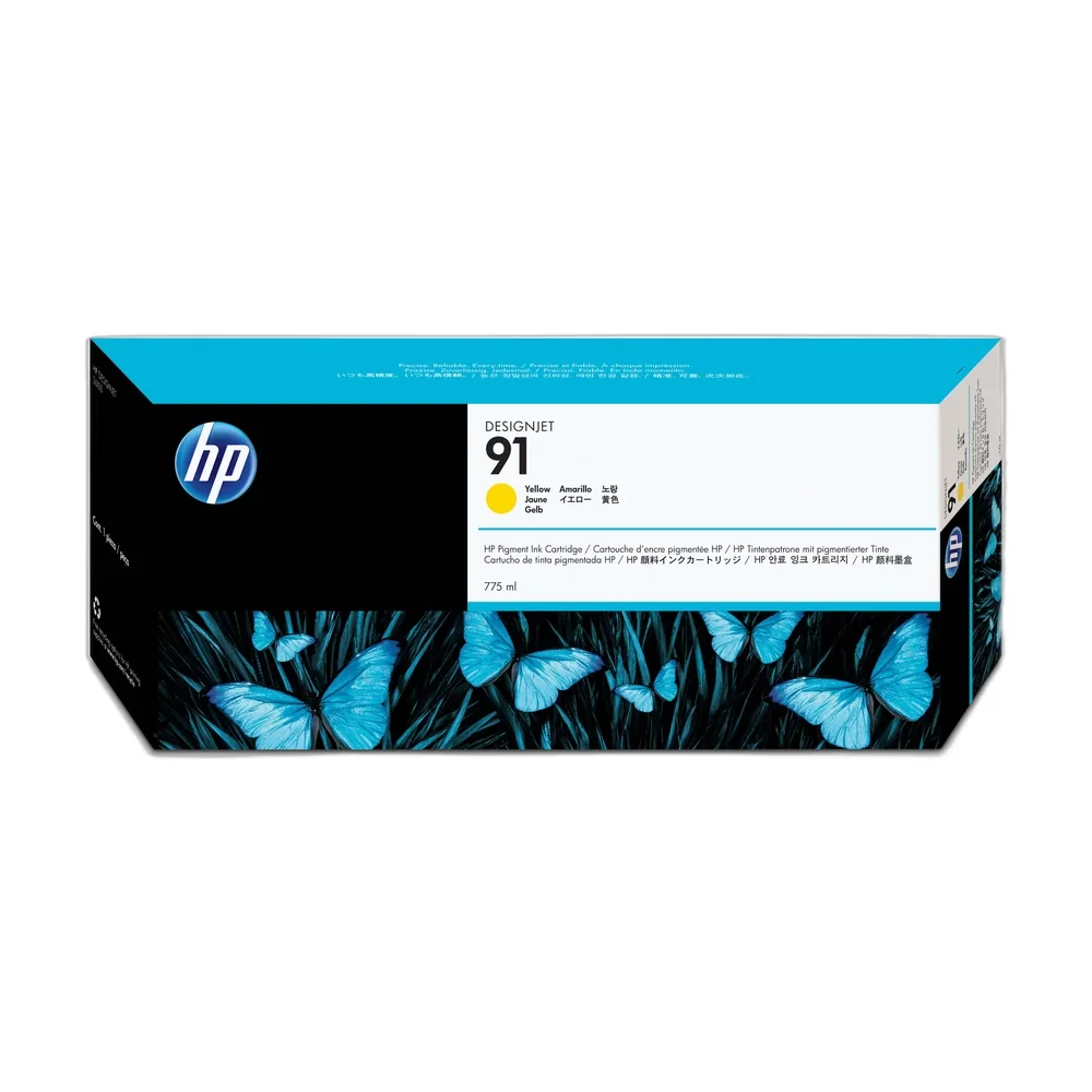 HP 91 Yellow Ink Cartridge - C9469A