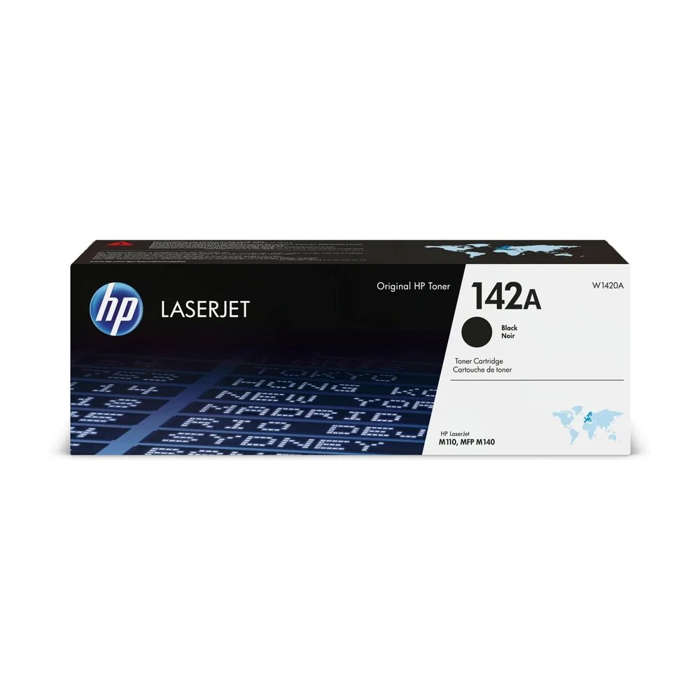 HP 142A Black Toner Cartridge - W1420A
