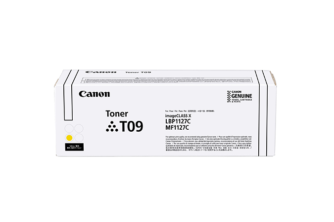 Canon T09 Yellow Toner Cartridge - 3017C006