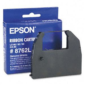 Epson 8762L Black Fabric Ribbon Cartridge