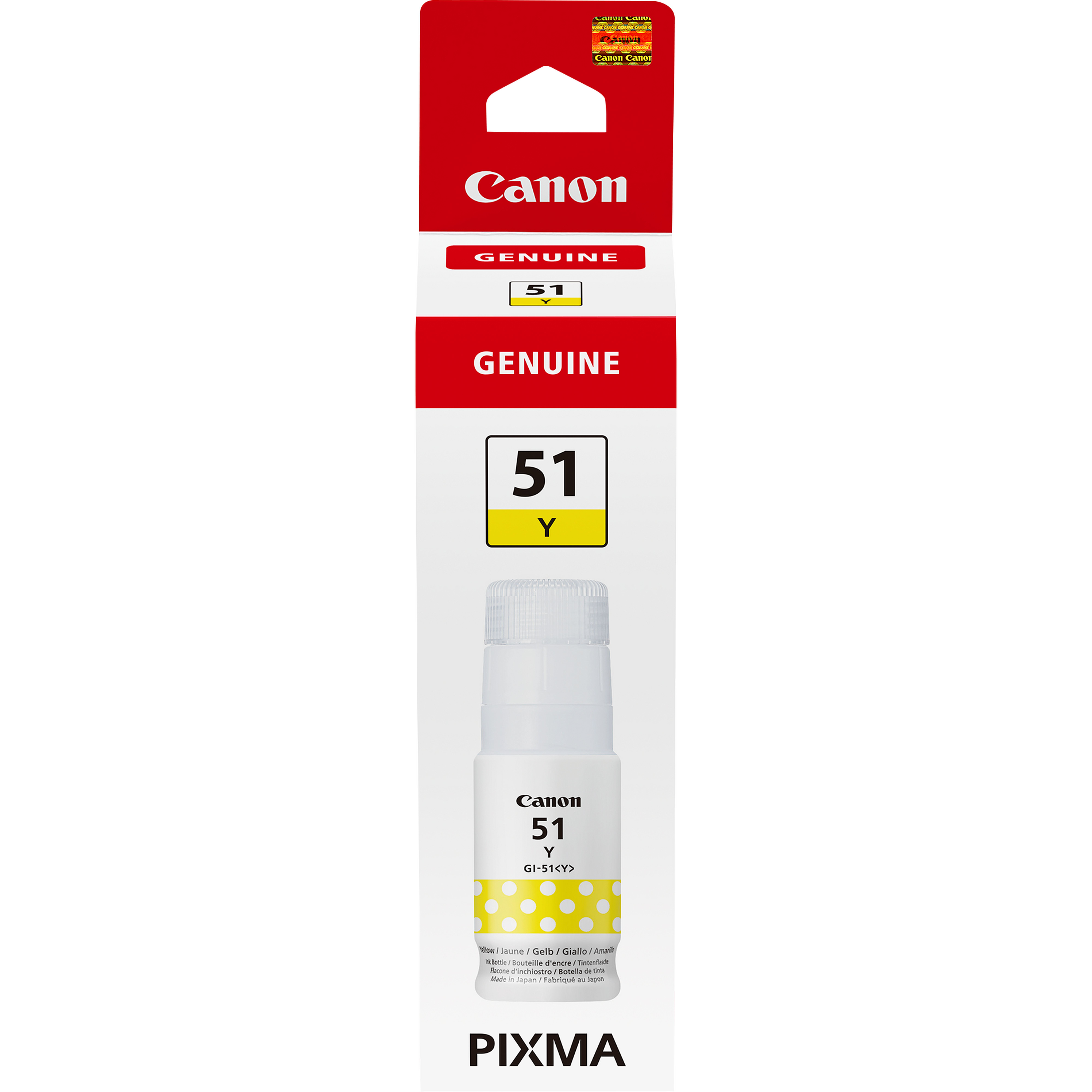 Canon GI-51 Yellow Ink Bottle - 4548C001