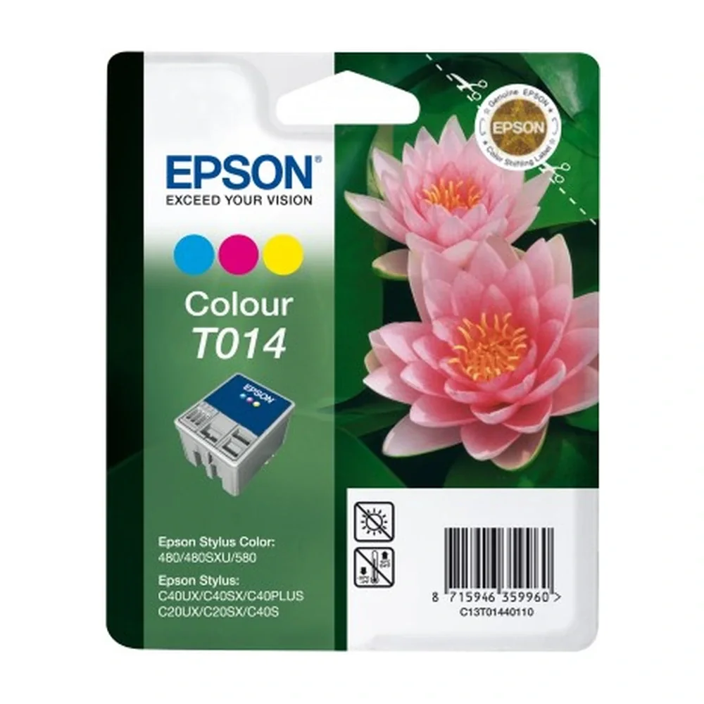 Epson T0144 Tri-Colour Ink Cartridge - C13T01440110