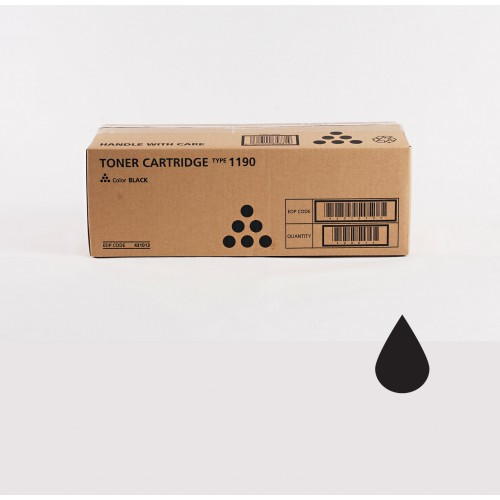 Ricoh TYPE-1190 Black Toner Cartridge - 431013